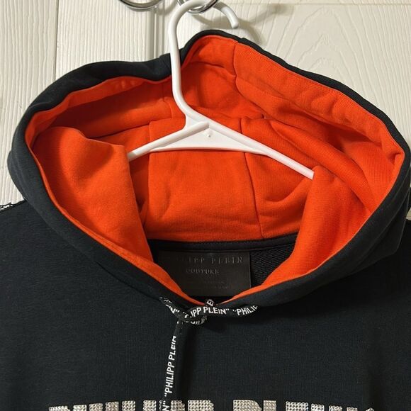 Phillip Plein Black Hoodie Men’s SweatSuit Jogger Set (Size Small) - Picture 12 of 15